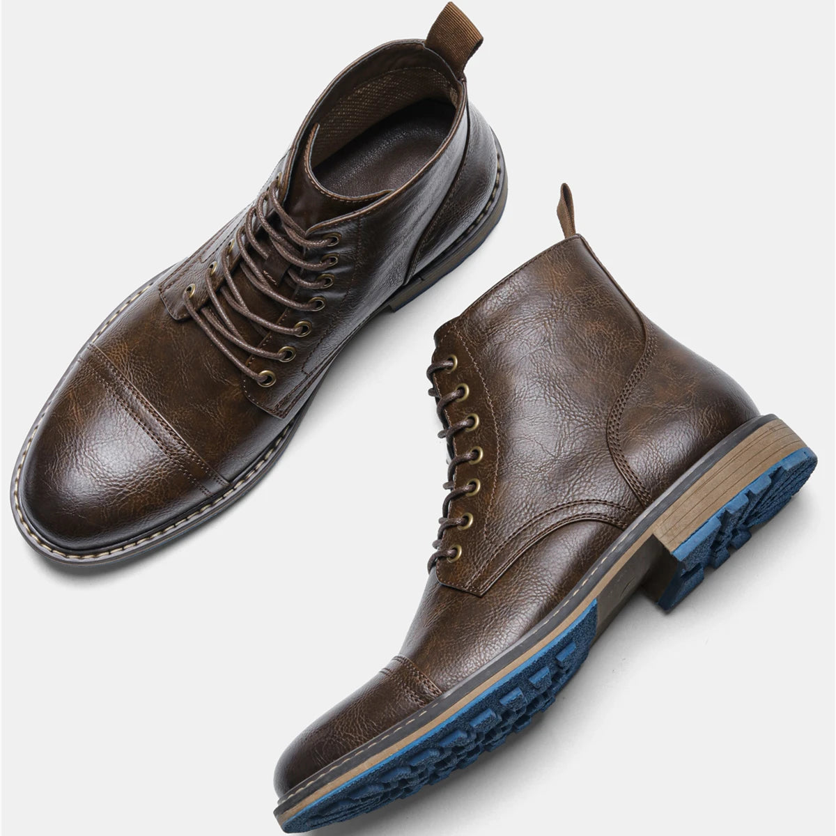 Size 8~13 Men Boots Fashion Brand Comfortable Ankle Boots For Men