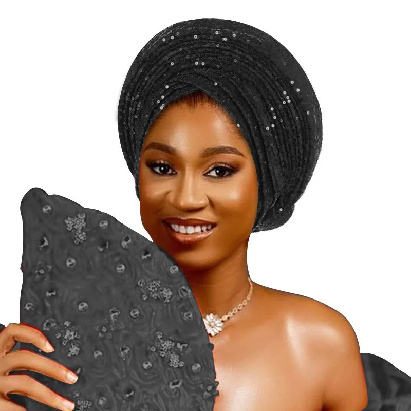 New style, fashionable, elegant, classic. Headband hat with sequin layered veil cover. Multiple colors available. Exquisite work